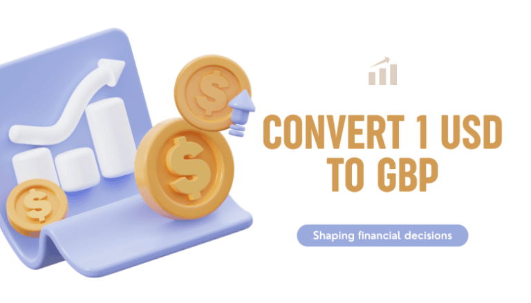 Convert 1 USD to GBP