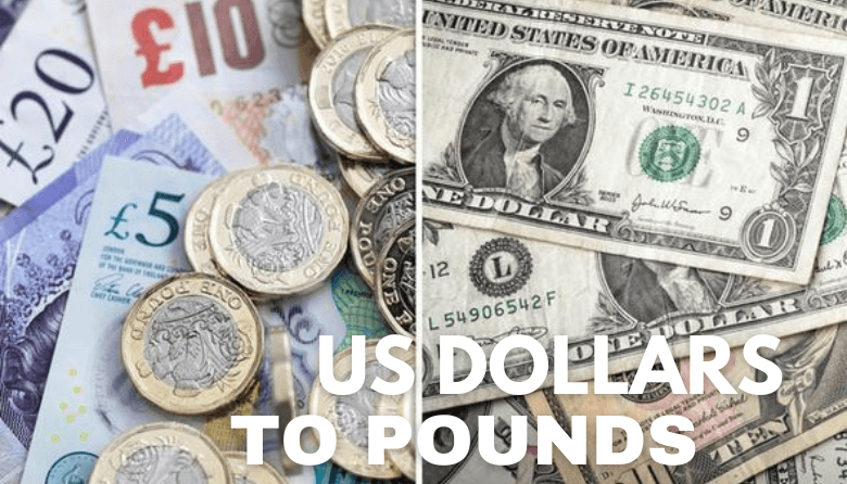 Change US Dollars to Pounds