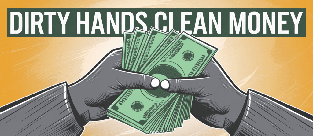 Dirty Hands Clean Money