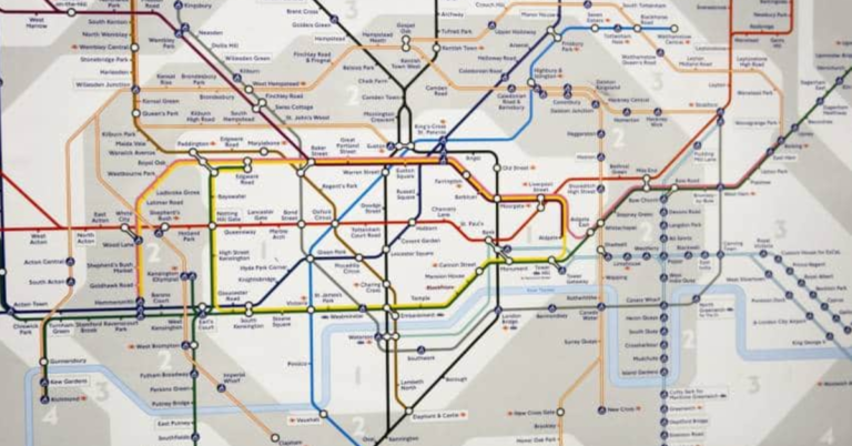 London Travel Zone Map